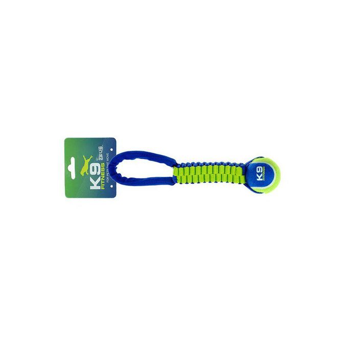 Hovedbilde ZS K9 TENNISBALL TWIST TUG WITH BALL 31CM