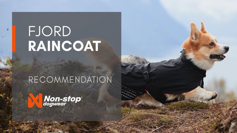 NON-STOP FJORD RAINCOAT ORANSJE/SORT