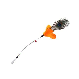 OZAMI KATTVIPPA COMANCHE BRUN/ORANGE 65CM
