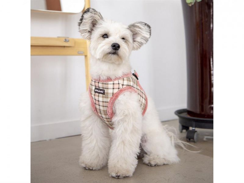 PUPPIA PINKAHOLIC ALINE HARNESS B ROSA