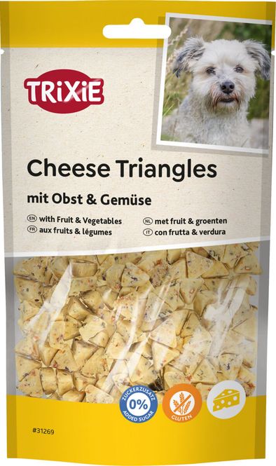 Hovedbilde Cheese Triangles M/Frukt og Grønnsaker 80g