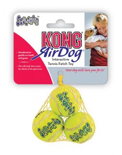 KONG AIR SQUEAKER BALL XS 3PK
