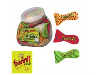 YEOWWW! STINKIES CATNIP SARDINES 