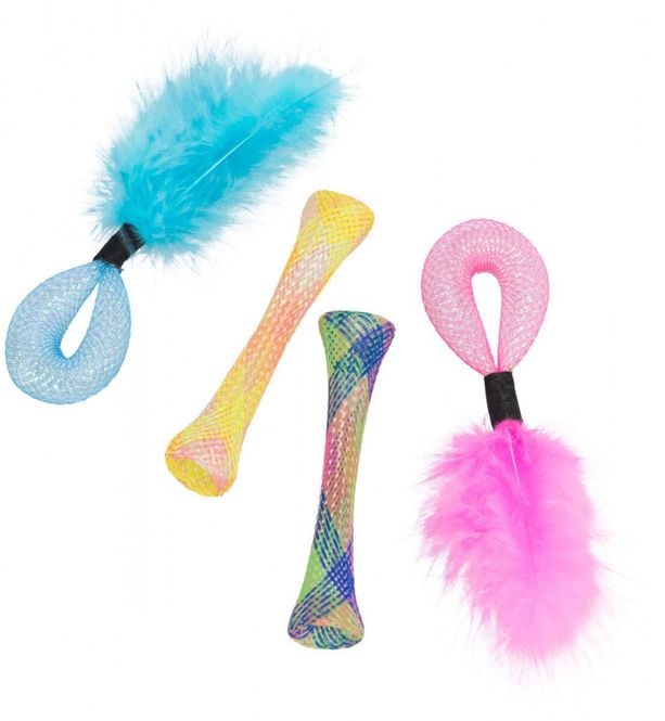 Hovedbilde TRIXIE KATTELEKE ASS. RØR M/BJELLE ...