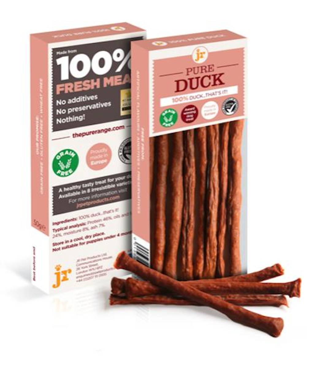 JR PURE DUCK STICKS 50G