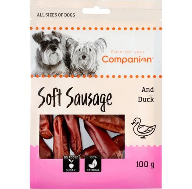 COMPANION DUCK SAUSAGE 100g