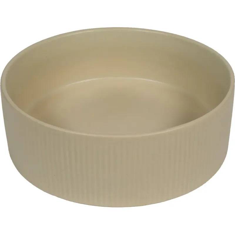 Ceramic Bowl Beige 15cm 1100ml