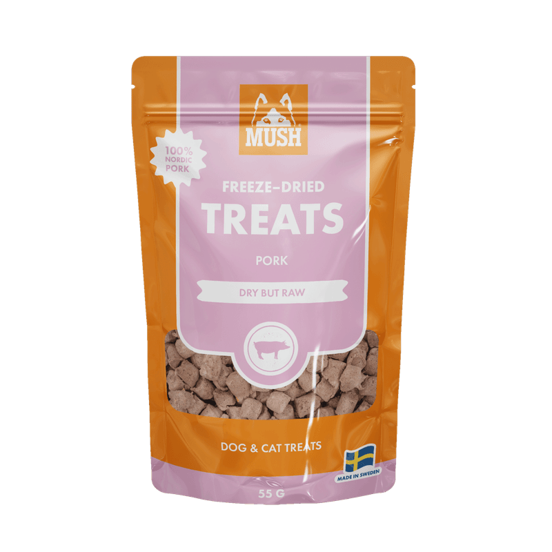 MUSH TREATS FRYSETØRKET SVIN