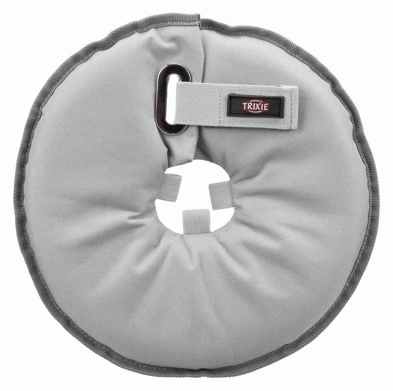TRIXIE SÅRKRAGE POLYESTER/SKUM XXS/XS 18-21CM/11CM GRÅ