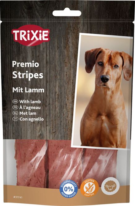 Hovedbilde Premio Lamb Stripes 100g (90% Kjøtt) (6stk)