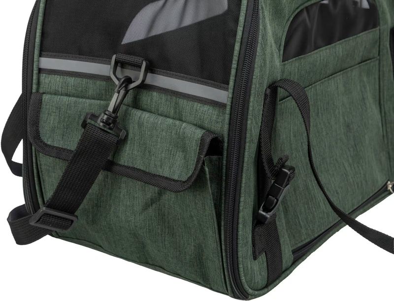Trixie Transportbag Madison Polyester Olive Green 25x33x50cm Maks 7kg