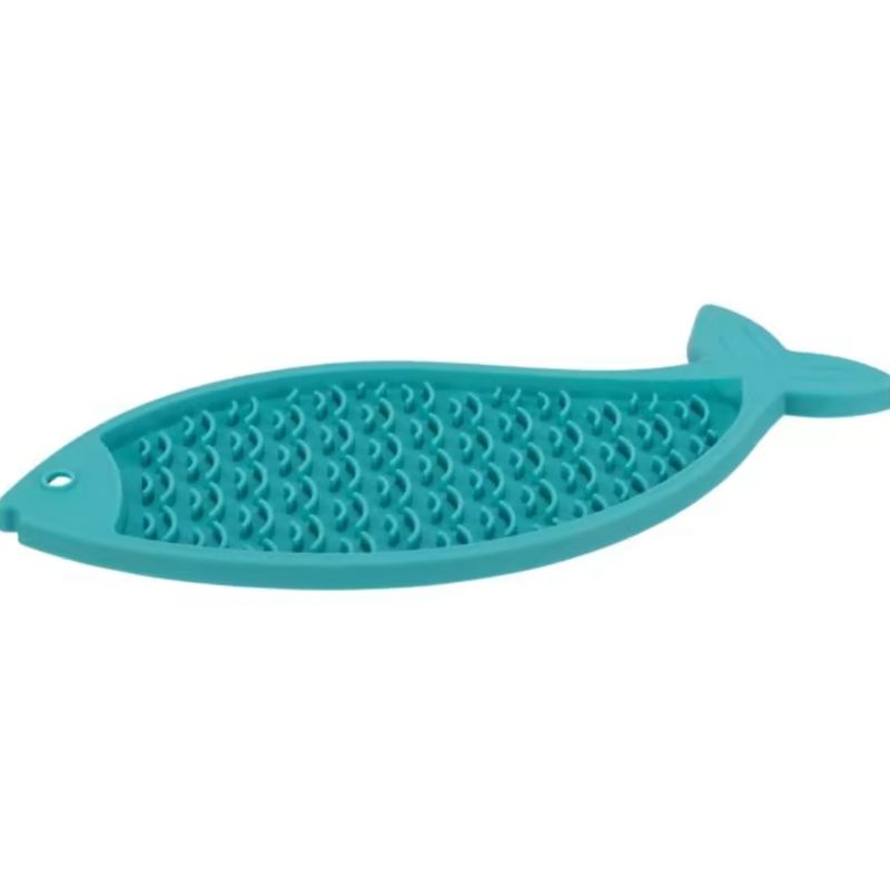 Katteleke Lick`n`Snack Matte Silikon Fisk 28cm