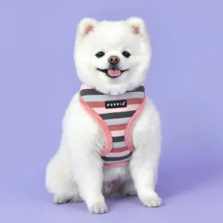 PUPPIA BRYSON HARNESS ROSA OG BLÅ