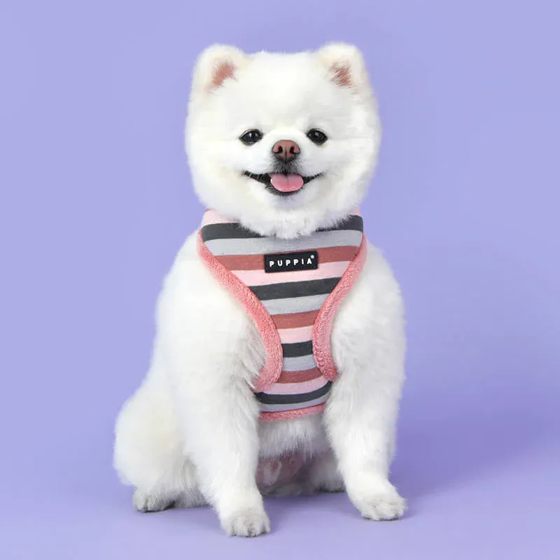 PUPPIA BRYSON HARNESS ROSA OG BLÅ