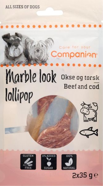Hovedbilde COMPANION MARBLE LOOK - OKSE OG TORSK 2x35g