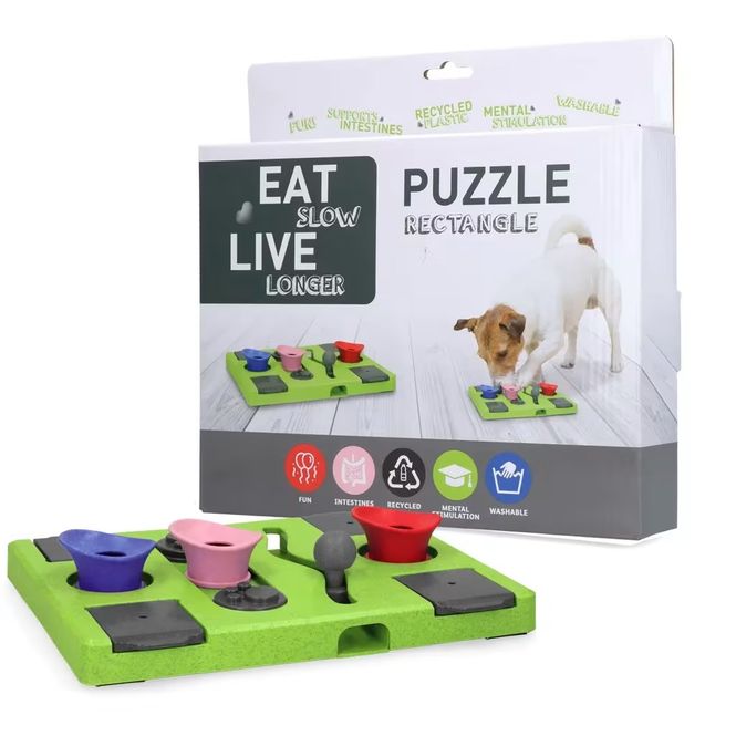 Hovedbilde EAT SLOW PUZZLE RECTANGLE
