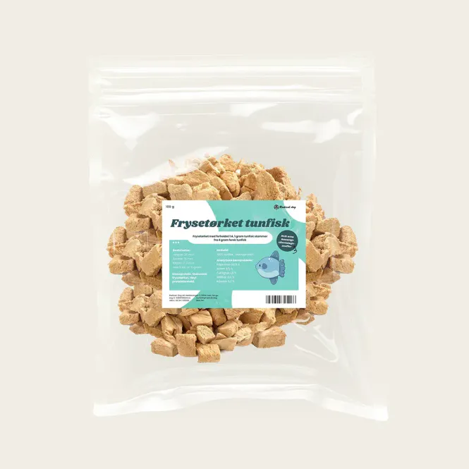 Hovedbilde FRYSETØRKET TUNFISK 100g