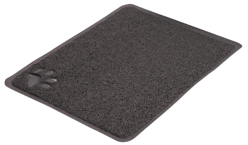 TRIXIE KATTEBAKKE TEPPE PVC GRÅ 37X45CM