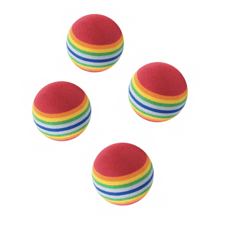 REGNBUEBALL TIL KATT