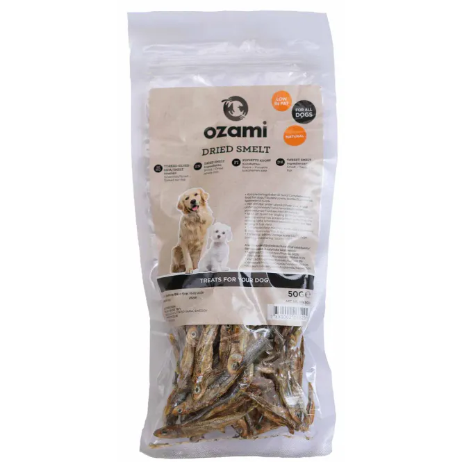 Hovedbilde OZAMI DRIED SMELT 50G