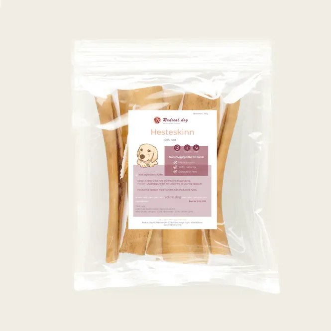 Hovedbilde HESTESKINN 100g