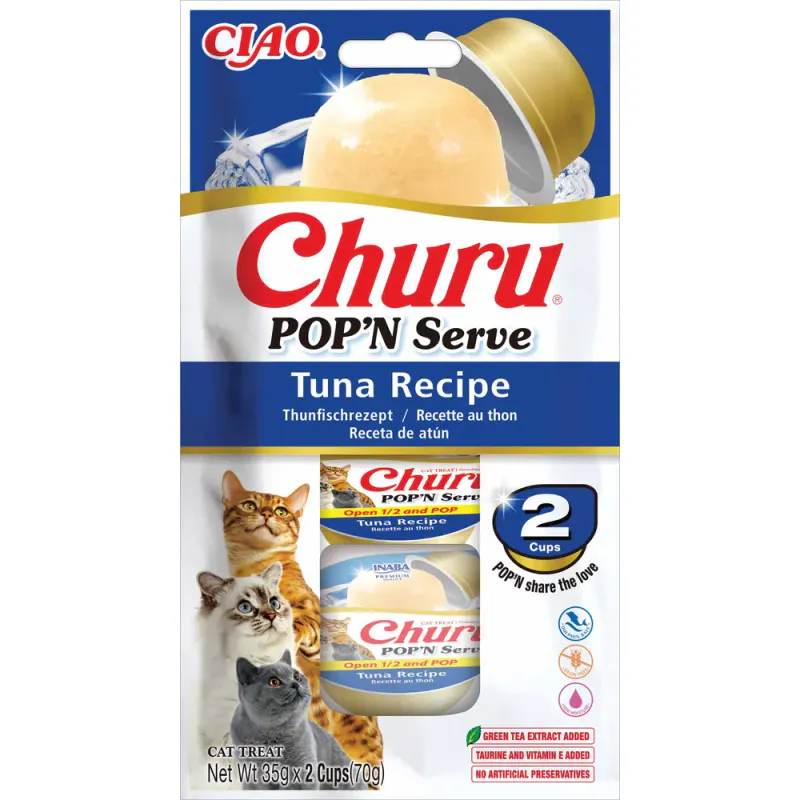 Churu Pop'n Serve Tuna Recipe