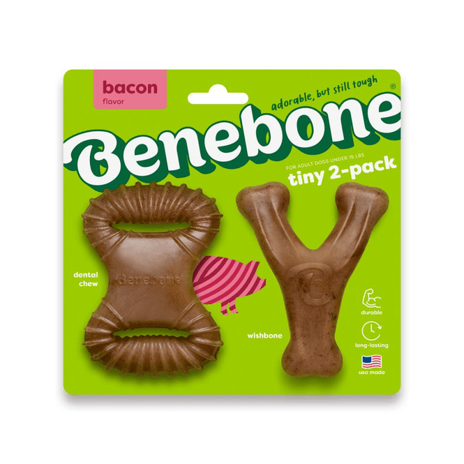 Hovedbilde Benebone 2-pakning - Wishbone Baconsmak