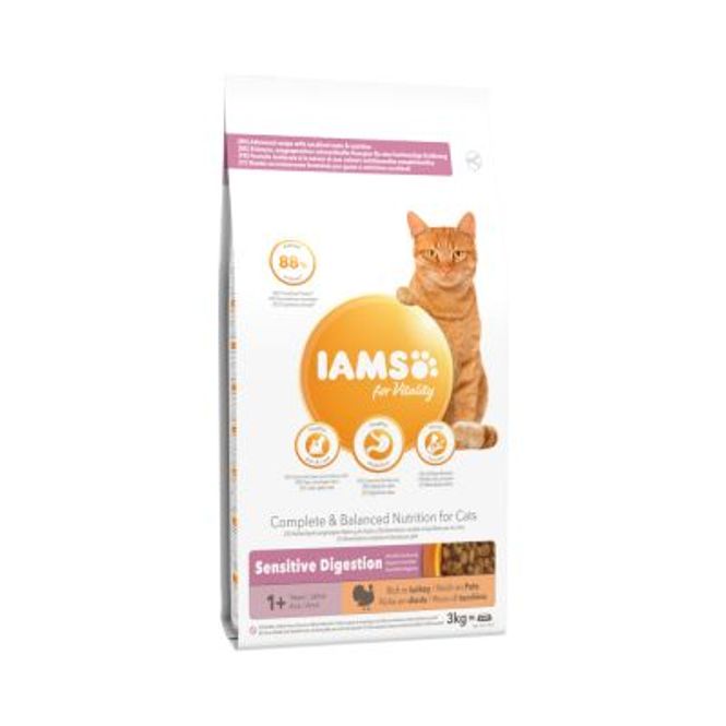 Hovedbilde IAMS SENSETIVE DIGESTION TURKEY